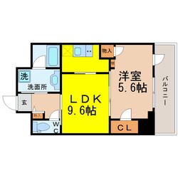 ＲＥＳＩＤＥＮＣＥ丸の内七間町の物件間取画像